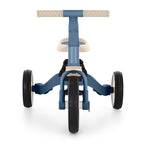 Tricicleta, Petite&Mars, Turbo Plus, 5 in 1, Multifunctionala, Vehicul de impins, Bicicleta cu/fara pedale, Cu maner de ghidaj, Detasabil, Roti din cauciuc, Capotina pentru soare, Pana la 25 kg, 1.5-5 ani, Albastru