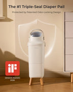 Cos pentru scutece Momcozy Diaper Pail