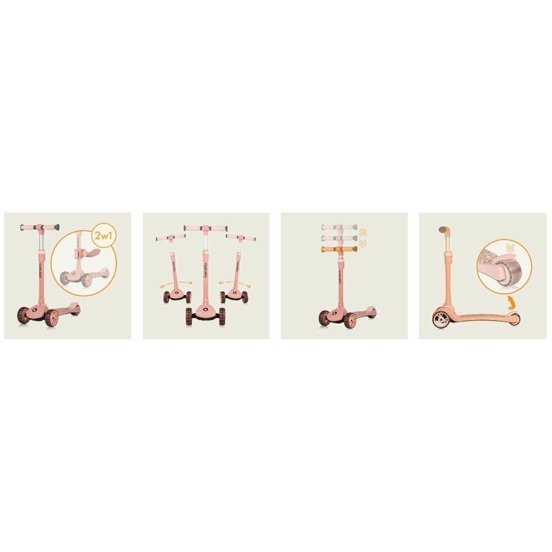 Trotineta Lionelo Franky Pink Rose – imagine produs 40