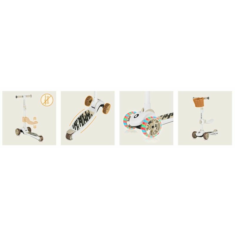 Trotineta Lionelo Franky Beige Latte – imagine produs 39