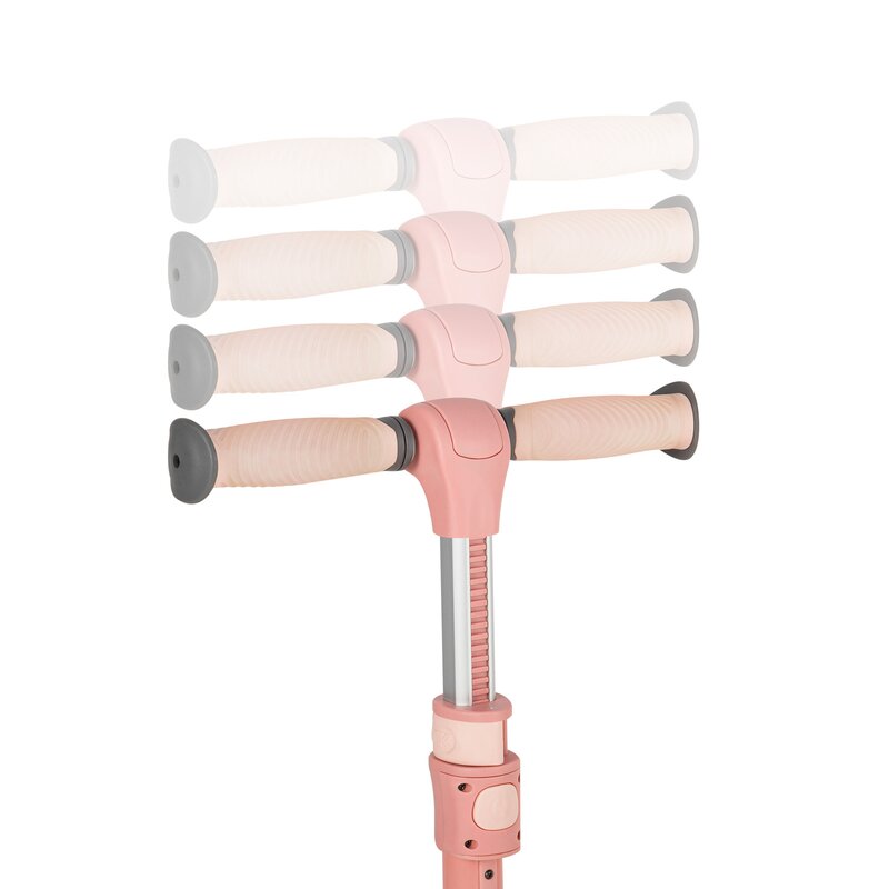 Trotineta, Lionelo, Franky, Multifunctionala, Pliabila, Pana la 50 kg, Bicicleta cu 3 roti si trotineta de echilibru, Ghidon reglabil, Sezut detasabil, Roti cu LED, Conform cu EN71, EN62115, 12 luni+, Roz