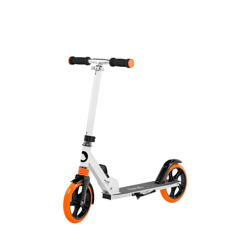 Trotineta, Lionelo, Luca, Pentru copii sau adulti, Ultrapliabila, Pana la 100 Kg, Conform cu standardul european de securitate EN14619, Portocaliu