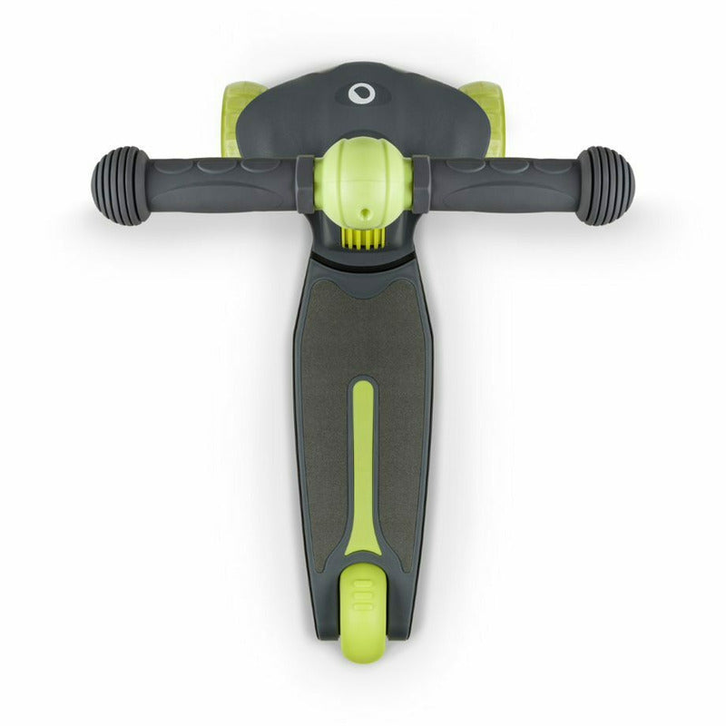 Trotineta, Lionelo, Timy, Copii, Ultrapliabila, Pana la 50 Kg, Cu design ergonomic, Cu lumini LED, 26 5 x 60 x 64-76 cm, 3 ani+, Verde