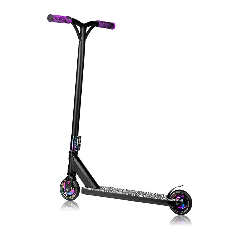 Trotineta, Lionelo, Whizz, Pentru Acrobatii, Rulmenti ABEC-9, Sistemul de compresie IHC 9, 20 - 100 kg, Conform cu standardul european de securitate EN14619, Multicolor