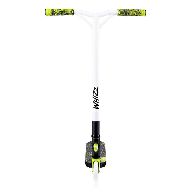 Trotineta, Lionelo, Whizz, Pentru Acrobatii, Rulmenti ABEC-9, 20 - 100 kg, Cadru din aluminiu, Usoara, 3.5 kg, Verde/Negru