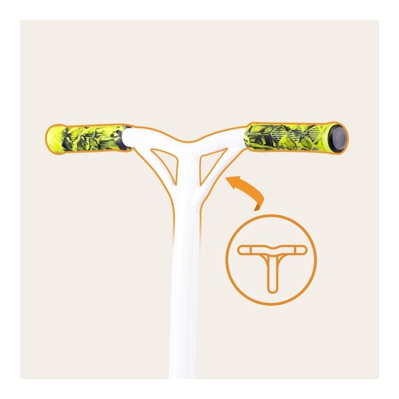 Trotineta, Lionelo, Whizz, Pentru Acrobatii, Rulmenti ABEC-9, 20 - 100 kg, Cadru din aluminiu, Usoara, 3.5 kg, Verde/Negru