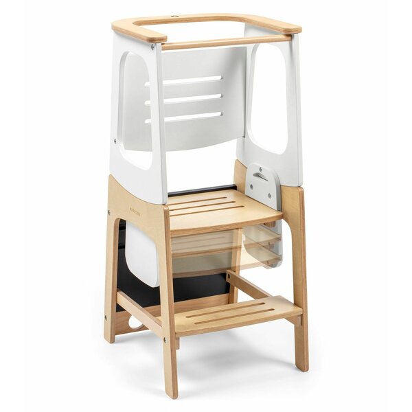 Turn de Invățare 3-in-1 Maxi-Cosi Toucan, Lemn FSC, 18 luni-6 ani, Natural Wood