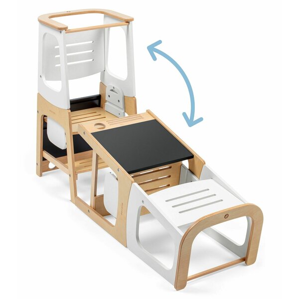 Turn de Invățare 3-in-1 Maxi-Cosi Toucan, Lemn FSC, 18 luni-6 ani, Natural Wood
