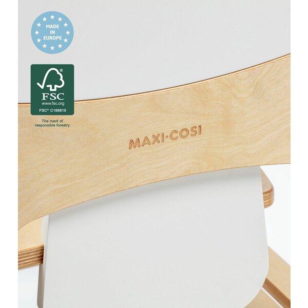 Turn de Invățare 3-in-1 Maxi-Cosi Toucan, Lemn FSC, 18 luni-6 ani, Natural Wood