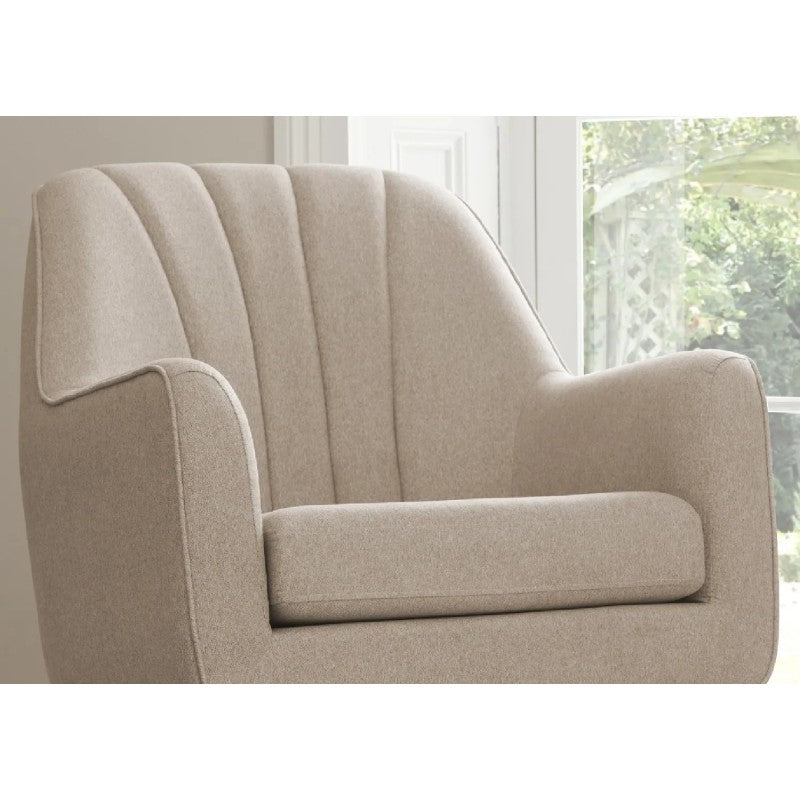 Tutti Bambini - Fotoliu pentru alaptat 2 in 1 Noah - Stone