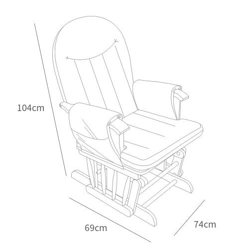 Tutti Bambini - Fotoliu reglabil alaptare, cu suport pentru picioare  Alb