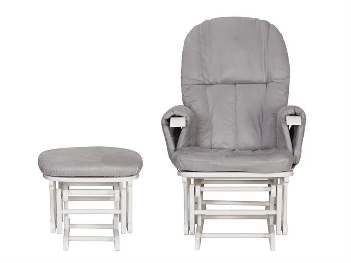 Tutti Bambini - Fotoliu reglabil alaptare, cu suport pentru picioare Gri