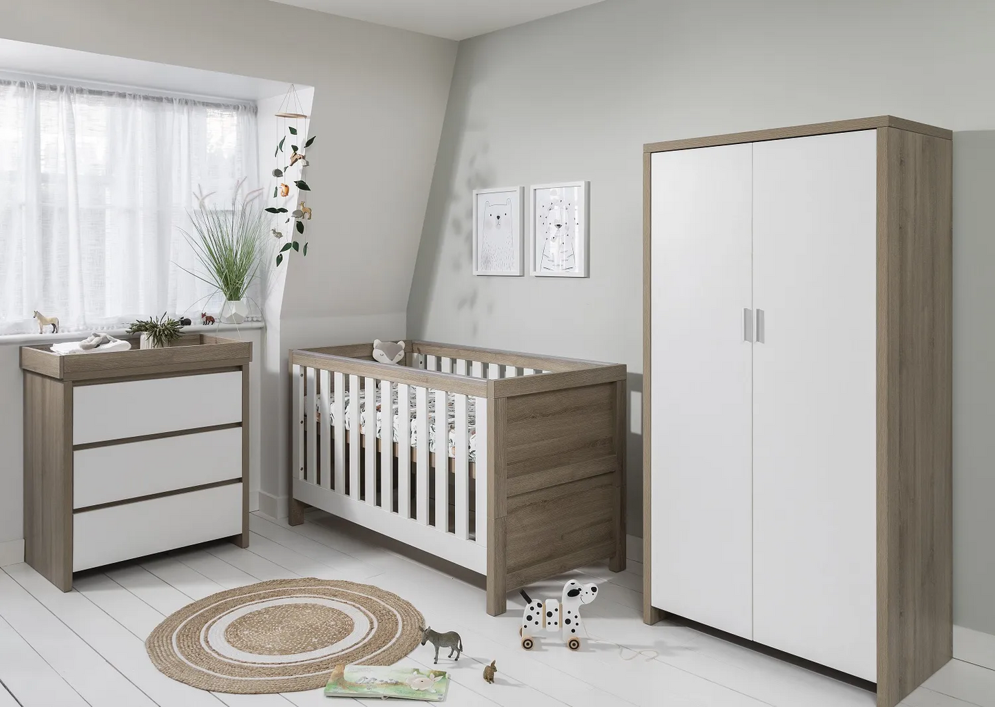 Tutti Bambini – Patut evolutiv 3 in 1 Modena White & Oak