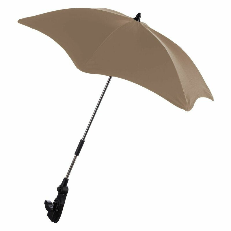 Umbrelă universală FreeON pentru cărucior, maro – vedere generală