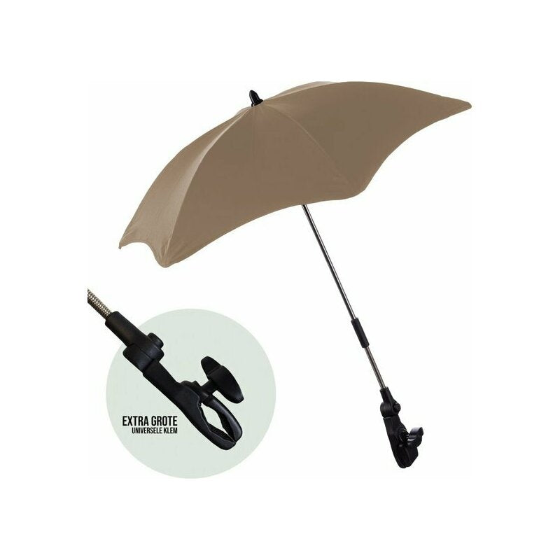 Umbrelă universală FreeON pentru cărucior, maro – fotografia 4 a produsului