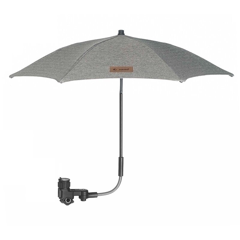 Umbrela carucior, Jane, Universala, Cu filtru UPF 50+, Anti-UV, Black