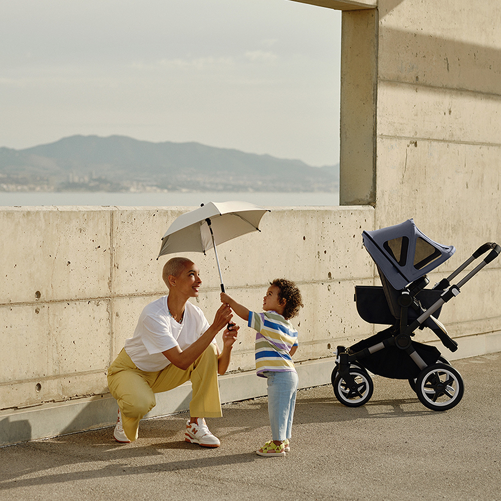 Umbrela de soare pentru carucior Bugaboo Plus Forest Green