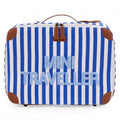 Valiza pentru copii Childhome Mini Traveller Albastru Alb