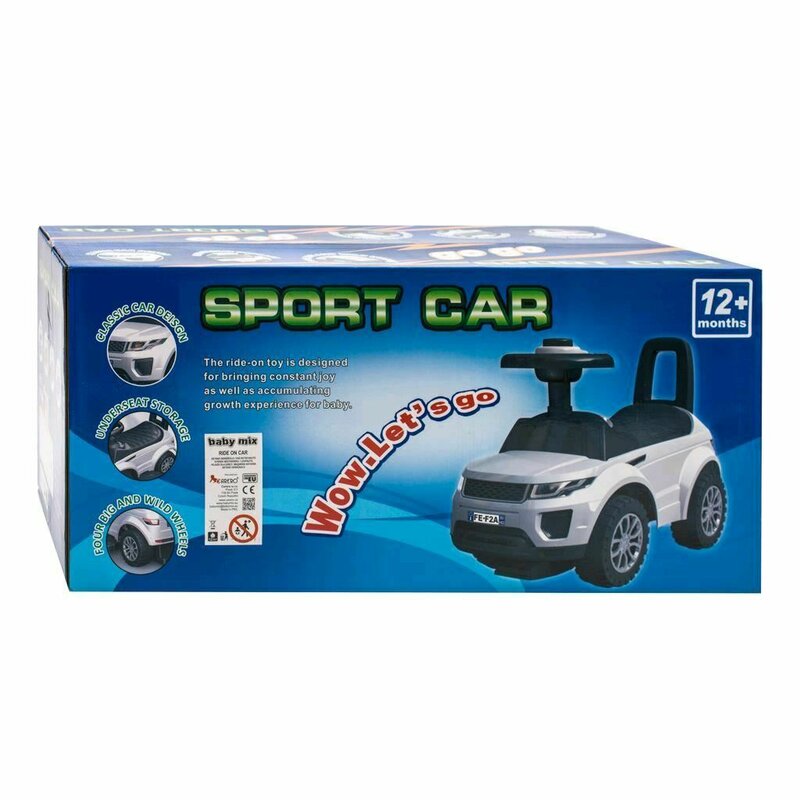 Mașinuță fără pedale Baby Mix SUV, Albastru – ambalaj produs