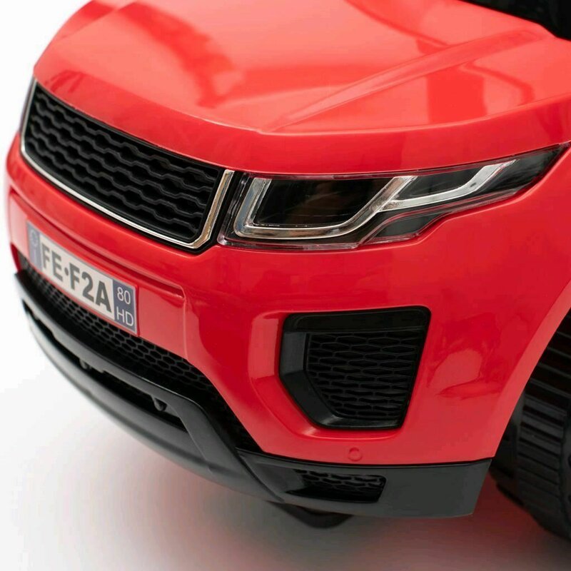 Mașinuță fără pedale Baby Mix SUV, Roșu – detaliu frontal al variantei roșii