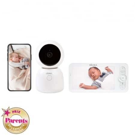Video Monitor Digital cu lumina de veghe + Wi-Fi Beaba ZEN Night Light White