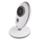 Video monitor Lionelo Babyline 5.1 cu 2 camere, Alb