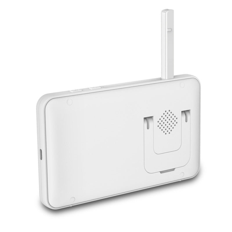 Video monitor, Lionelo, Babyline 6.2, Conexiune Wi-Fi, Pana la 8h de functionare, Comunicare bidirectionala, Senzor de temperatura, Alb