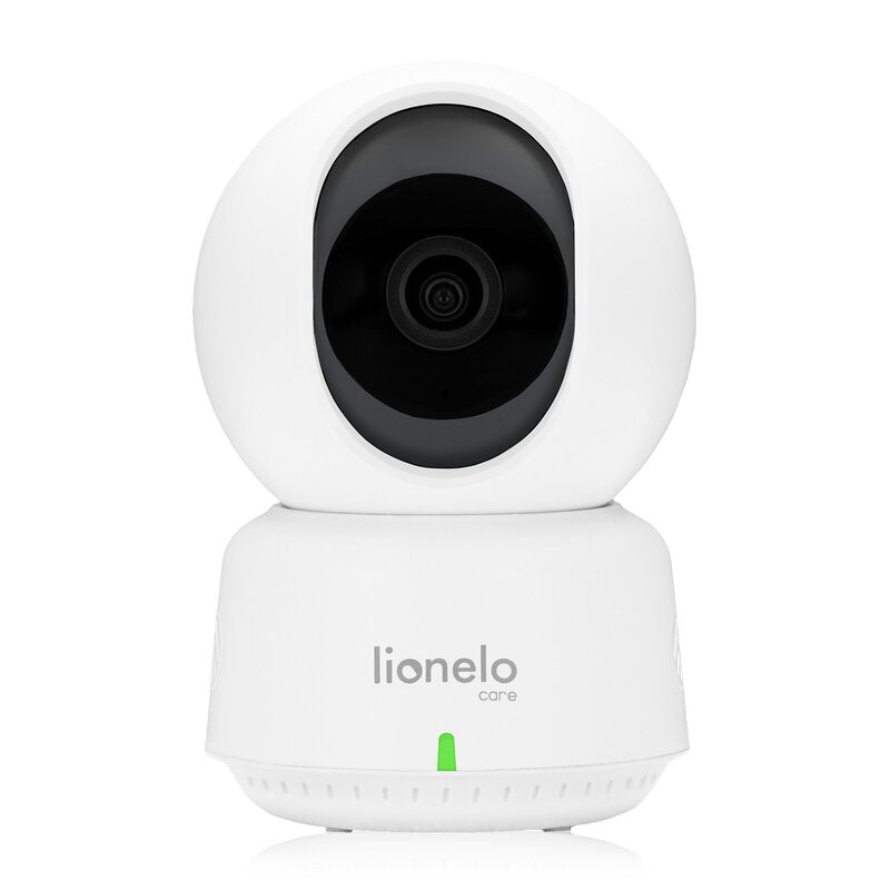 Video monitor, Lionelo, Babyline 9.1, Conexiune prin aplicatia Lionelo Smart, Pana la 8h de functionare, Comunicare bidirectionala, Cu senzor de miscare si sunete, Alb