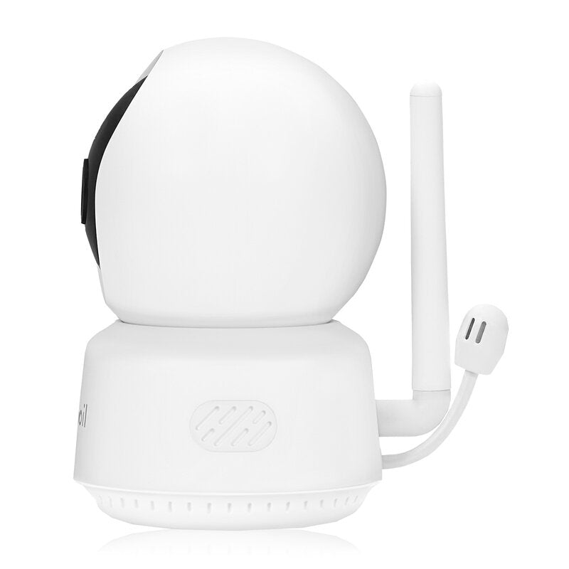 Video monitor, Lionelo, Babyline 9.1, Conexiune prin aplicatia Lionelo Smart, Pana la 8h de functionare, Comunicare bidirectionala, Cu senzor de miscare si sunete, Alb