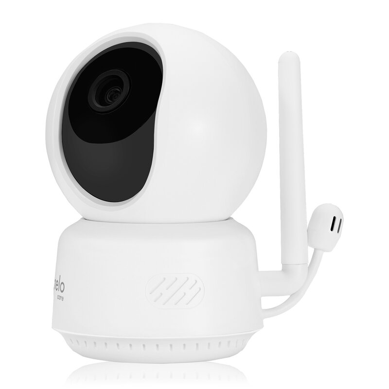 Video monitor, Lionelo, Babyline 9.1, Conexiune prin aplicatia Lionelo Smart, Pana la 8h de functionare, Comunicare bidirectionala, Cu senzor de miscare si sunete, Alb