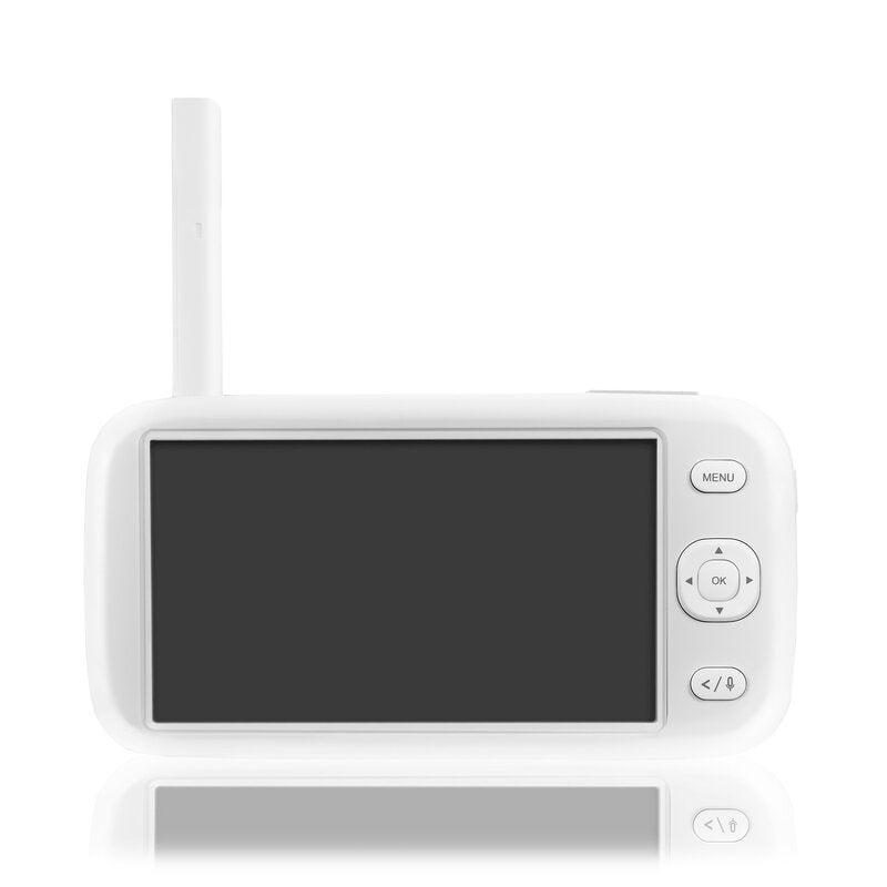 Video monitor, Lionelo, Babyline 9.1, Conexiune prin aplicatia Lionelo Smart, Pana la 8h de functionare, Comunicare bidirectionala, Cu senzor de miscare si sunete, Alb