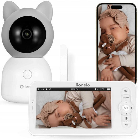 Video Monitor Lionelo Babyline 9.2 AI Ecran 5 inch Full HD cu Inteligență Artificială