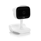 Video monitor Lionelo Babyline Go cu aplicatie si baterie, Alb
