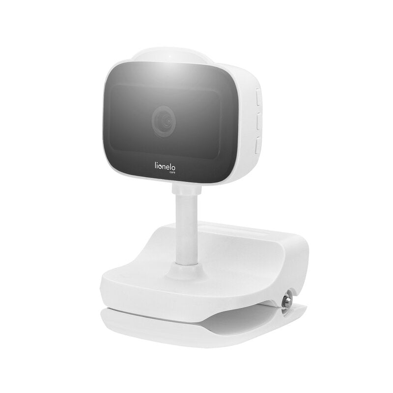 Video monitor Lionelo Babyline Go cu aplicatie si baterie, Alb