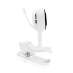 Video monitor Lionelo Babyline Go cu aplicatie si baterie, Alb