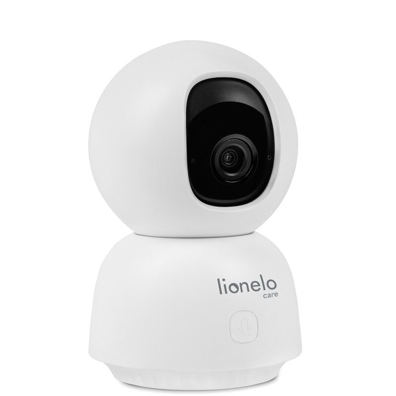Video monitor, Lionelo, Babyline, View, Cu aplicatia dedicata Lionelo Smart, Integrare AI, Mod de noapte 8 m cu 6 leduri, Unghi 100 grade, 4 cantece si zgomote din natura, Senzor de temperatura si umiditate, Zoom 4X, Alb