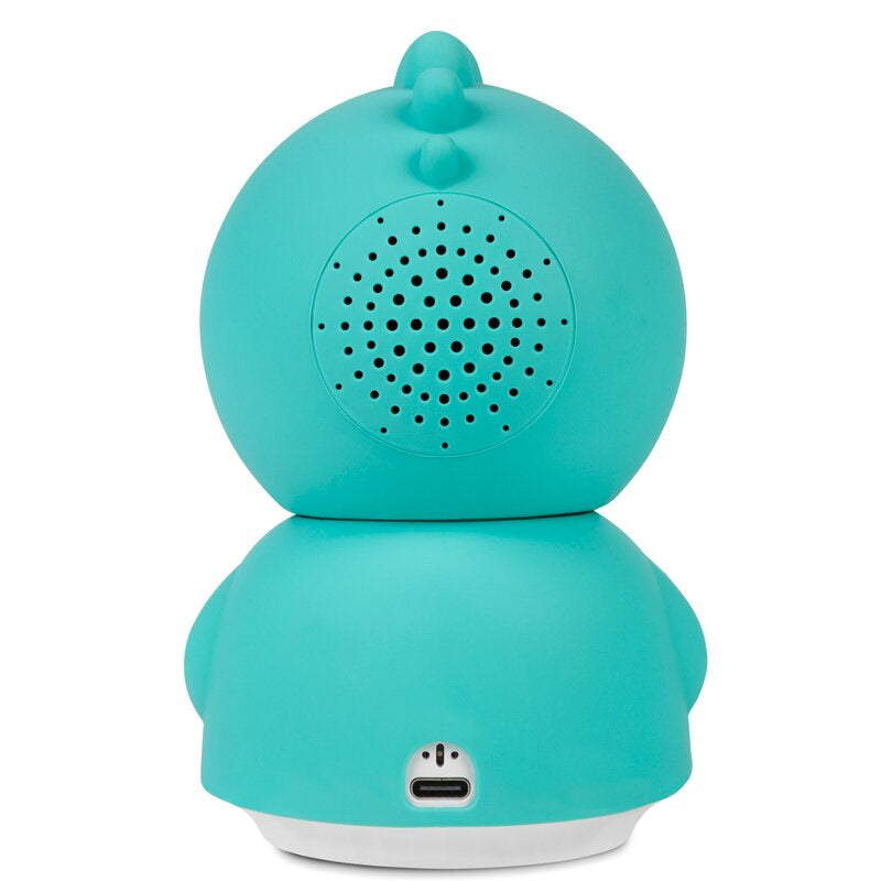 Video monitor, Lionelo, Babyline, View, Cu aplicatia dedicata Lionelo Smart, Integrare AI, Mod de noapte 8 m cu 6 leduri, Unghi 100 grade, 4 cantece si zgomote din natura, Senzor de temperatura si umiditate, Zoom 4X, Alb