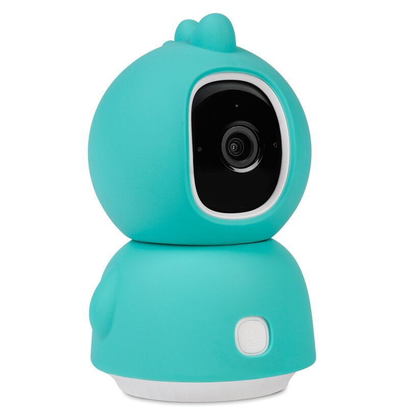Video monitor, Lionelo, Babyline, View, Cu aplicatia dedicata Lionelo Smart, Integrare AI, Mod de noapte 8 m cu 6 leduri, Unghi 100 grade, 4 cantece si zgomote din natura, Senzor de temperatura si umiditate, Zoom 4X, Alb
