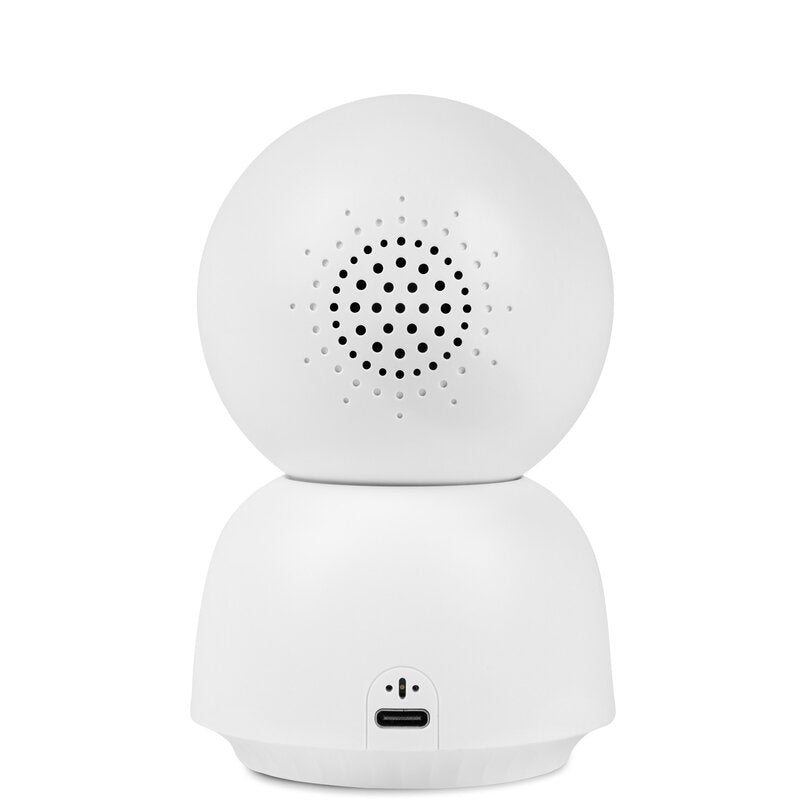 Video monitor, Lionelo, Babyline, View, Cu aplicatia dedicata Lionelo Smart, Integrare AI, Mod de noapte 8 m cu 6 leduri, Unghi 100 grade, 4 cantece si zgomote din natura, Senzor de temperatura si umiditate, Zoom 4X, Alb