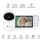 Video monitor Petite&Mars Eve 5.0 cu ecran HD 5 inch, raza 300 m