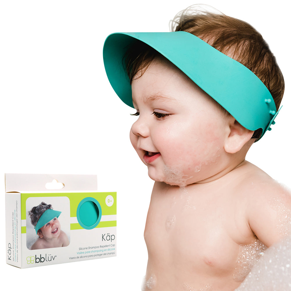 Vizieră pentru Baie bblüv Kap Din Silicon Reglabilă 6 Luni+ Aqua