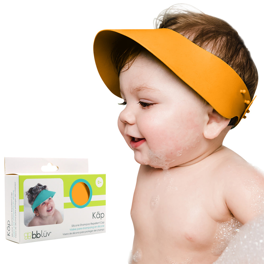 Vizieră pentru Baie bblüv Kap Din Silicon Reglabilă 6 Luni+ Orange