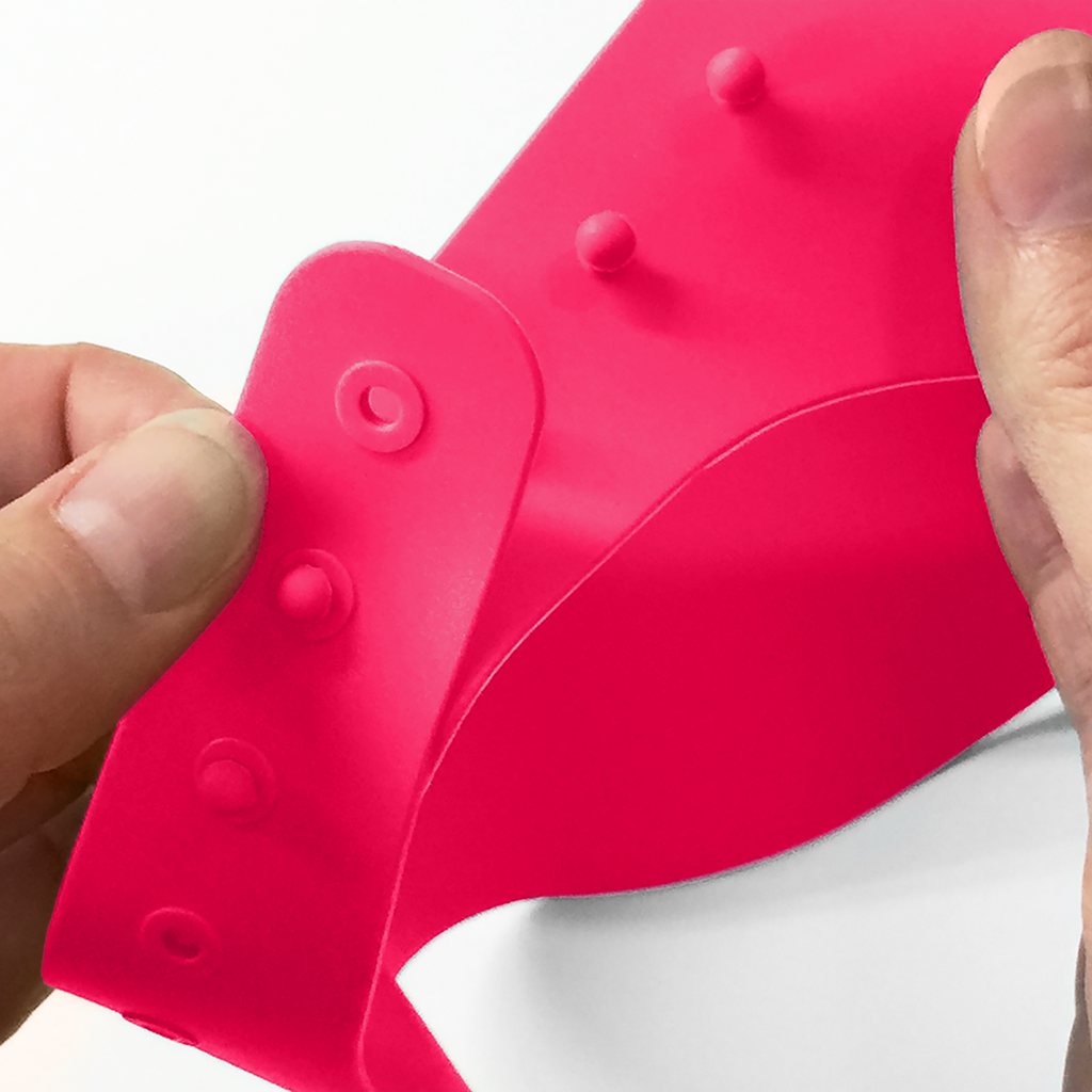 Vizieră Baie Silicon bblüv Kap Pink - Protecție Ochi și Urechi pentru Copii
