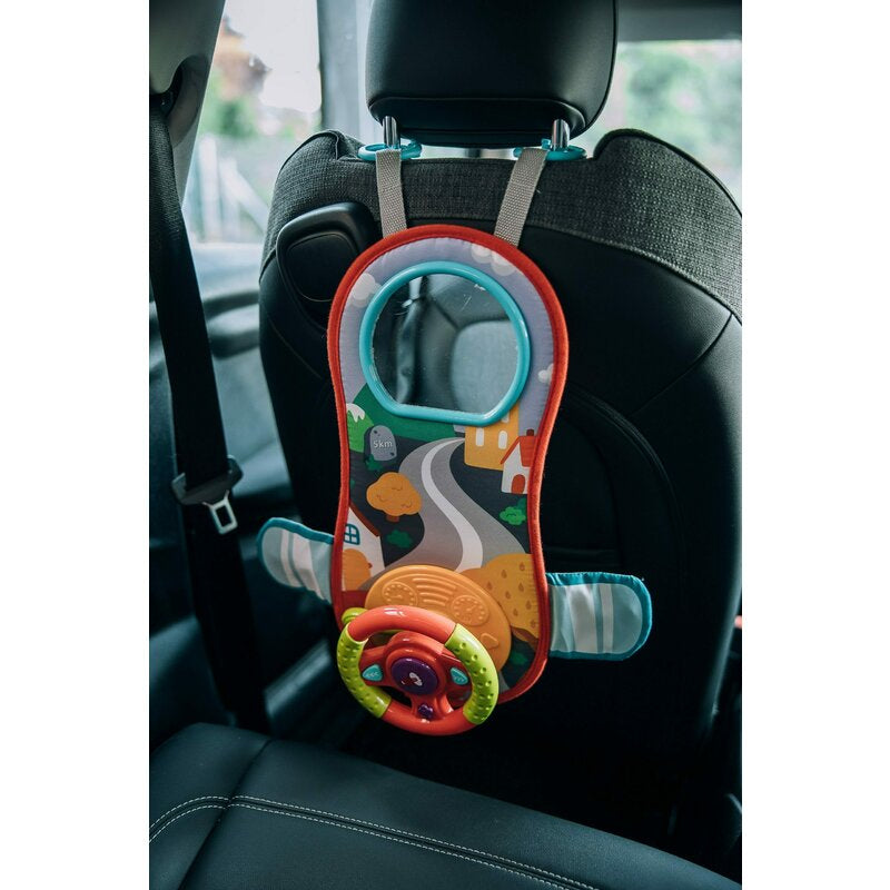 Volan Interactiv cu Sunete și Lumini Free2Play Oglindă Integrată 18 Luni+