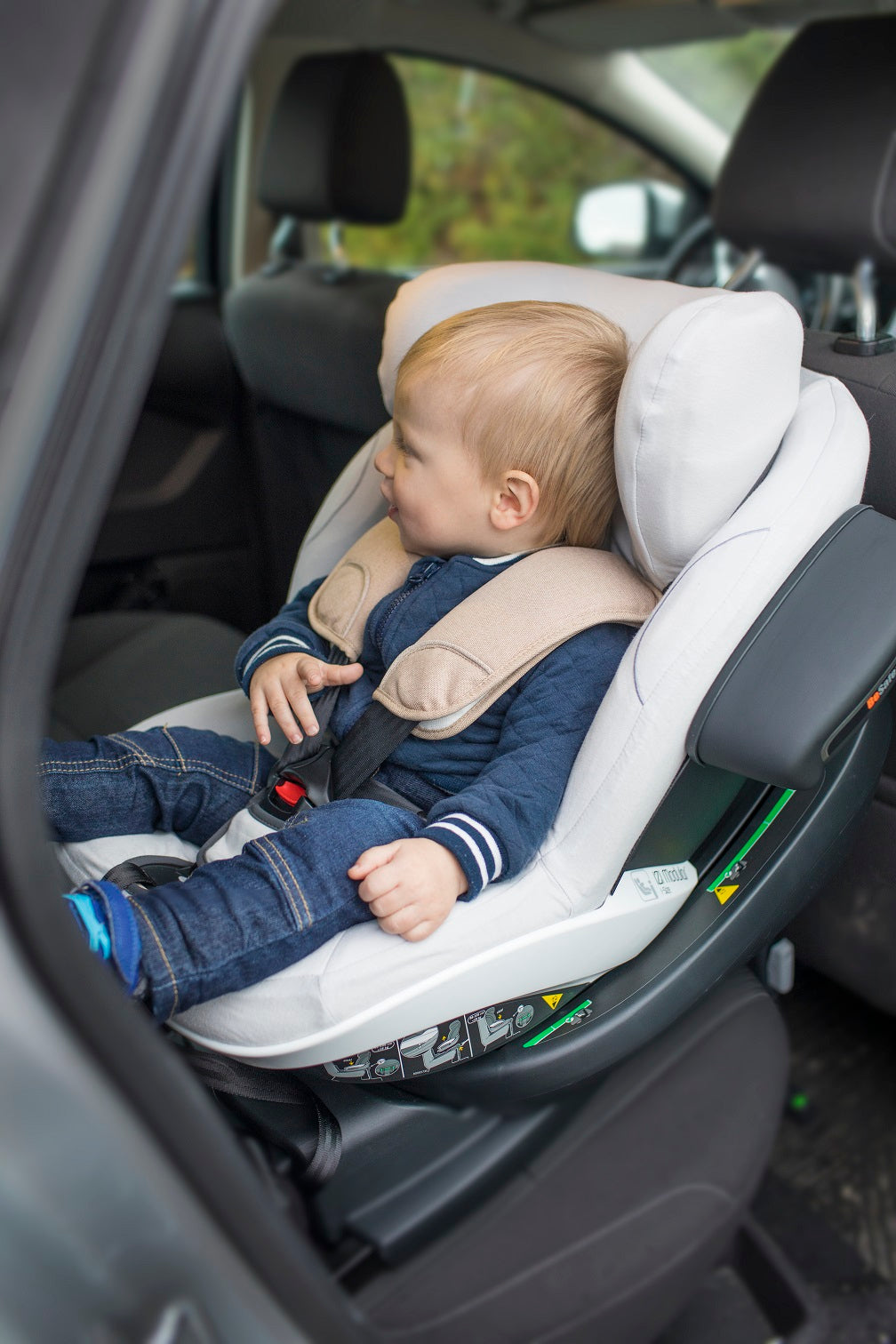 Husă Scaun Auto BeSafe iZi Modular/Twist/Turn i-Size - Detașabilă, Lavabilă, Glacier Grey