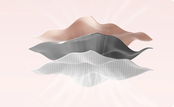 Centura Abdominala Postpartum Momcozy Ergowrap - Suport Ergonomic si Ridicare 3D Abdomen - Oyster Pink XL