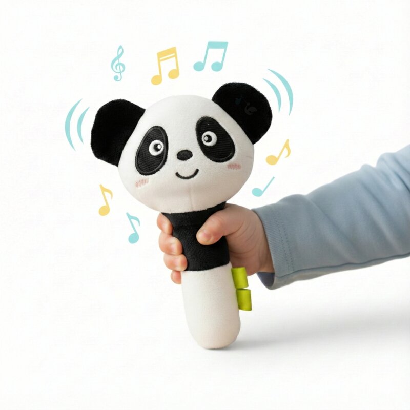 Zornăitoare de pluș Bocioland, Panda, imaginea 9